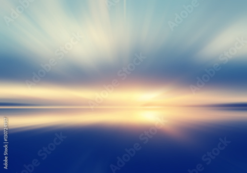 Abstract blur of  sunrise ,sunshine ,sunset  background  for design   © Alex395