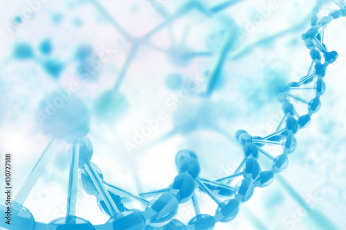 Digital illustration of dna