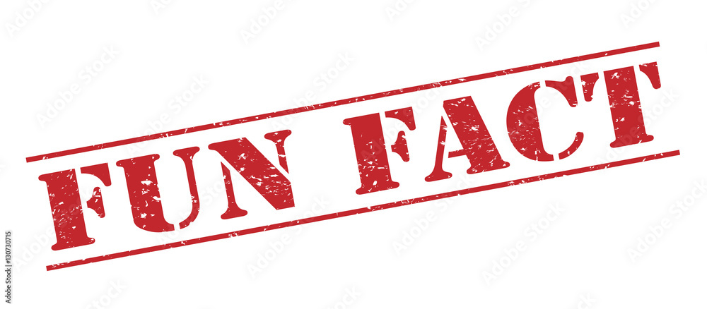fun fact red stamp on white background fun fact red stamp on white background