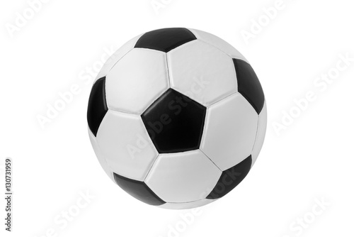 soccer ball closeup image. soccer ball on isolated.