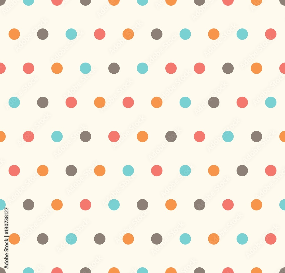 Polka dots - vector graphics Polka dots - vector graphics