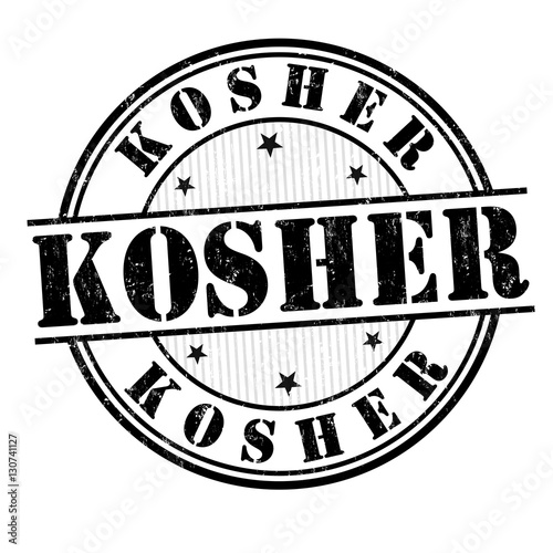 Kosher sign or stamp