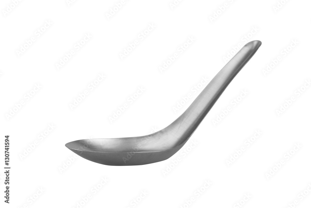 stainless spoon isolated on white background - clipping paths stainless spoon isolated on white background - clipping paths