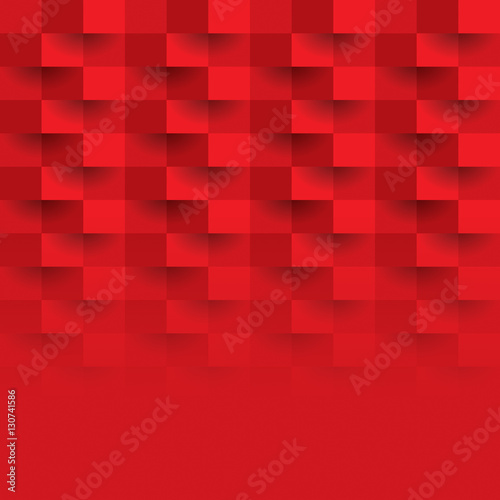 Red geometric vector background can be used in cover design  book design  website background  CD cover or advertising.