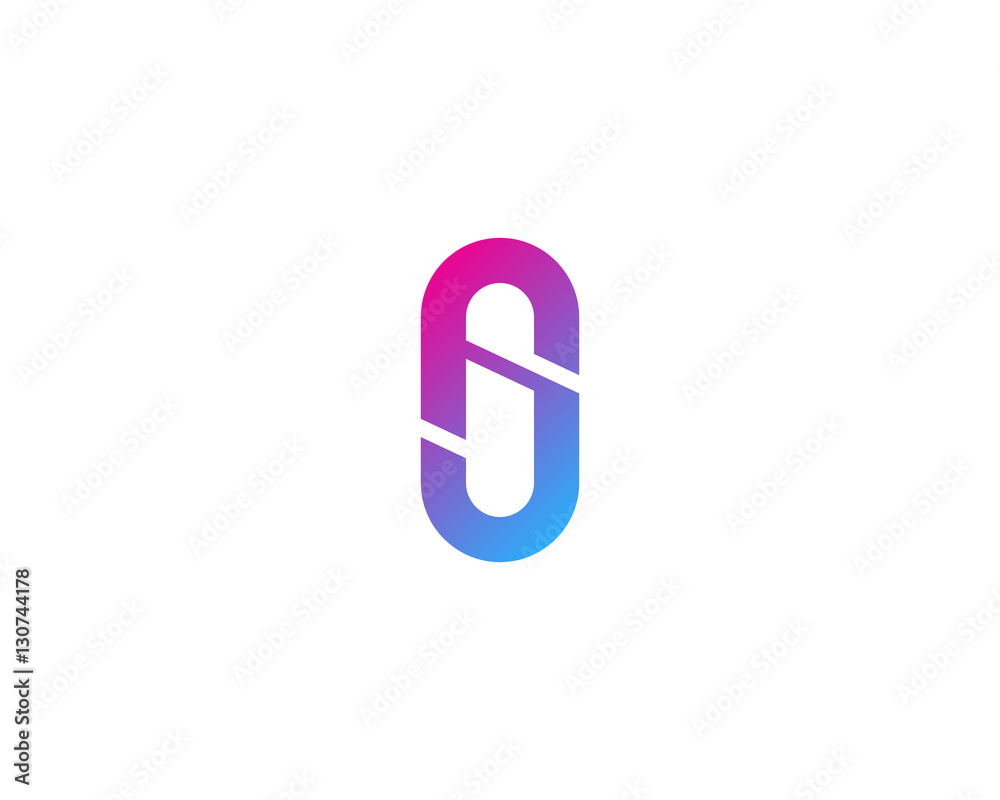 Letter I Hidden S Logo Design Element Letter I Hidden S Logo Design Element