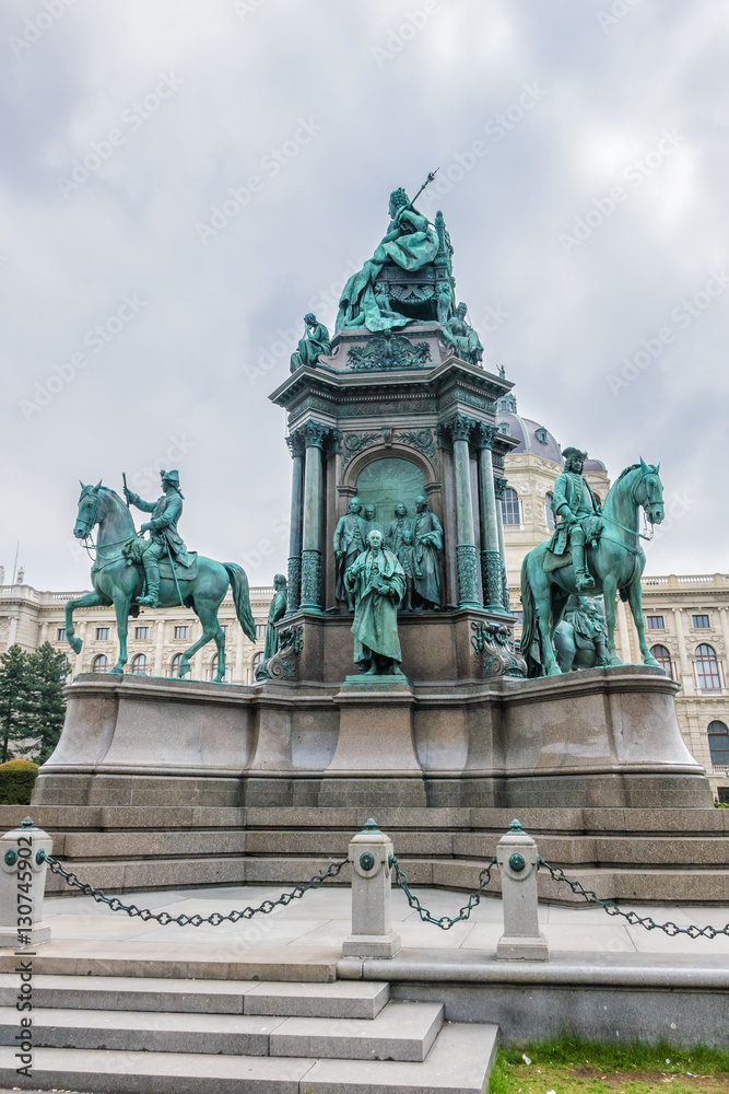Obraz premium Maria Theresia Monument (1888). Vienna, Austria.