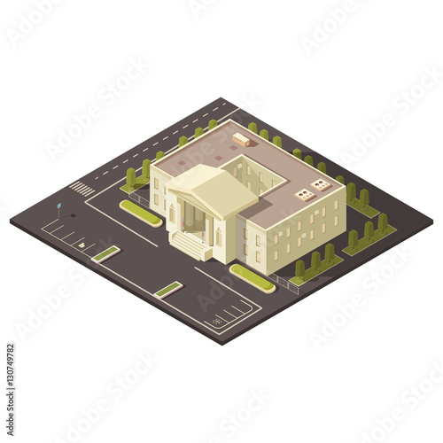 Government Building Concept 