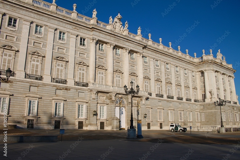 Palazzo Reale a Madrid, Spagna