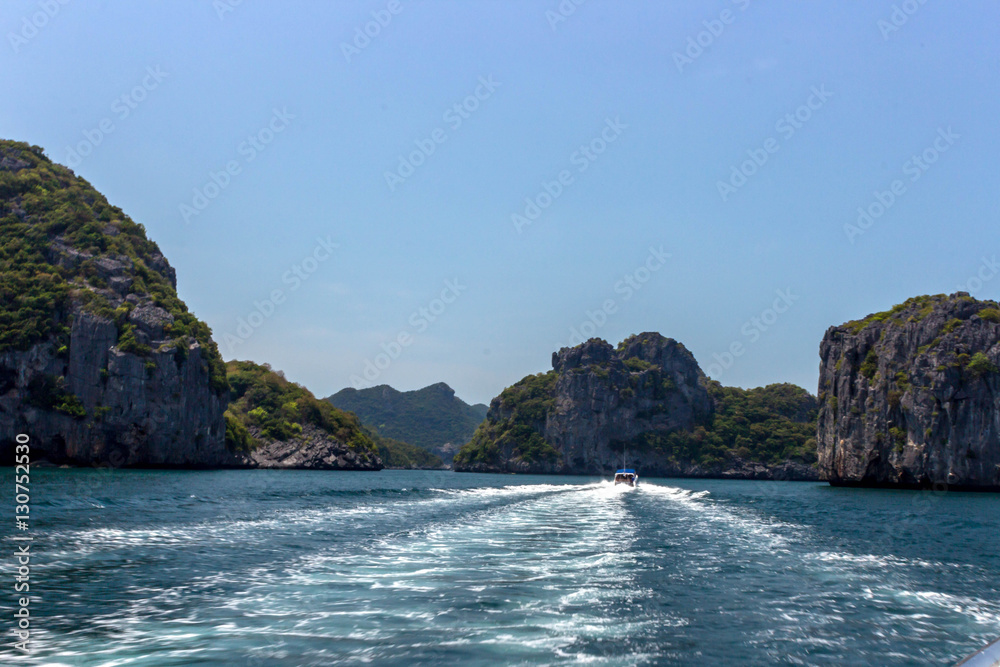 Fototapeta premium Катер