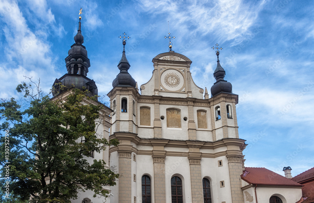 Catholic church in the center of Vilnius