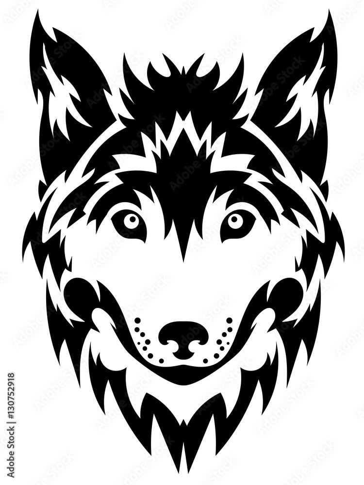 Wolf Head Logo Mascot Emblem Wolf Head Logo Mascot Emblem