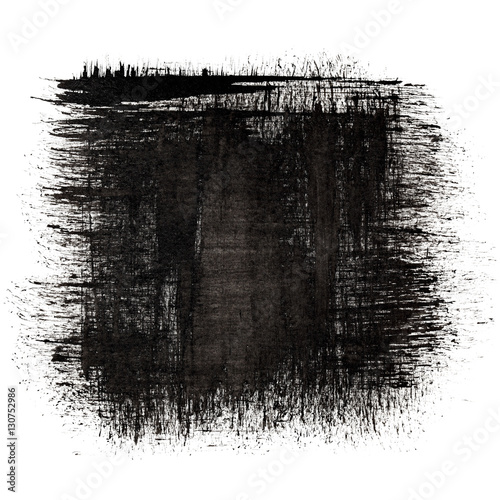Black ink square