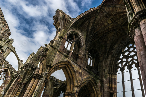 Melrose Abbey, Scotland photo