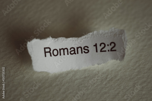 Bible Verse - Romans 12:2