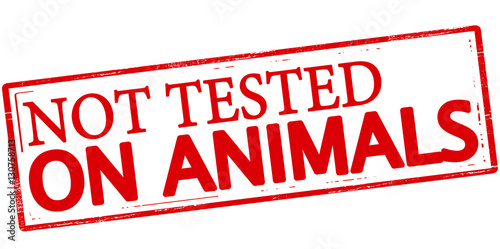 Not tested on animals