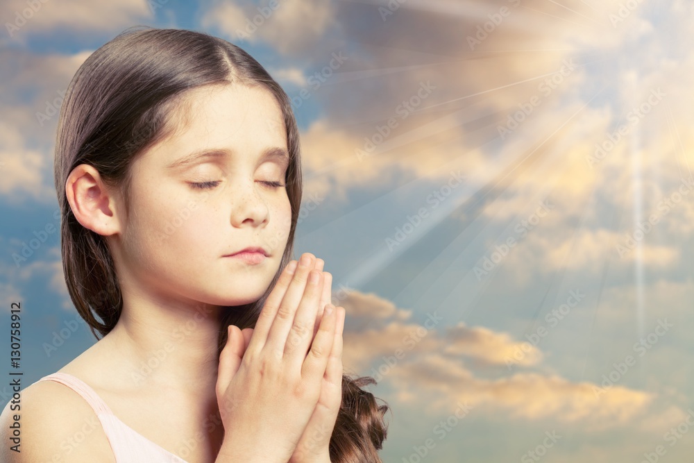 Praying. Praying.