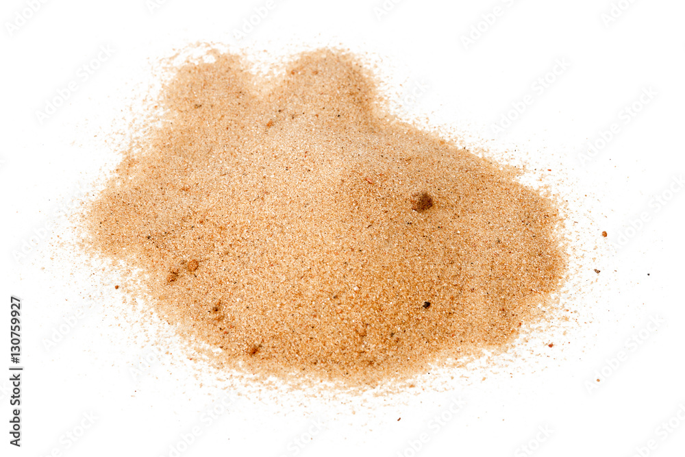 Pile of yellow sand