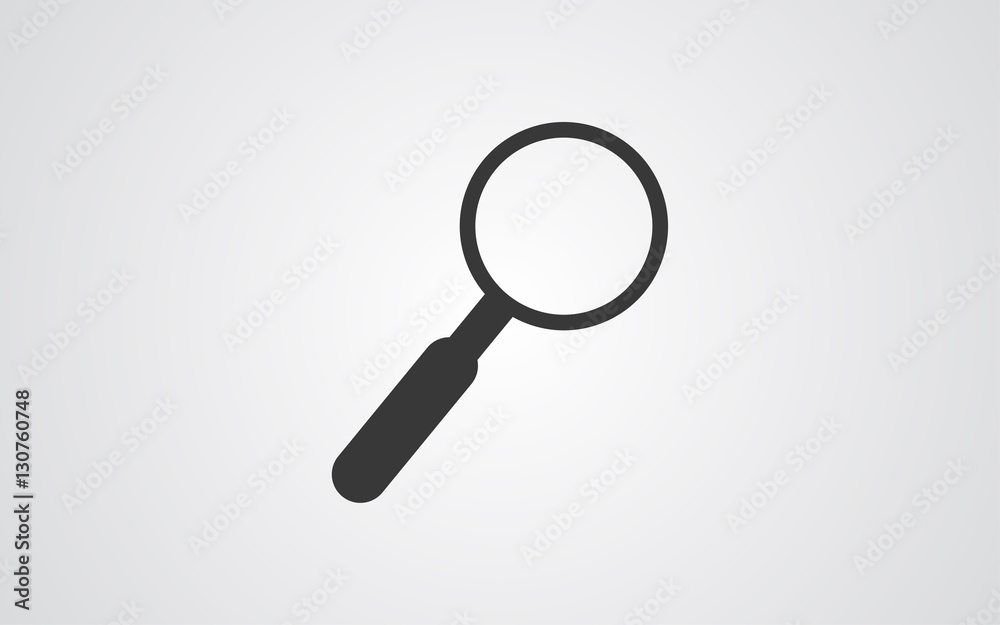 Lupe tool icon. Search magnifying glass zoom and lens theme. Isolated design. Vector illustration Lupe tool icon. Search magnifying glass zoom and lens theme. Isolated design. Vector illustration