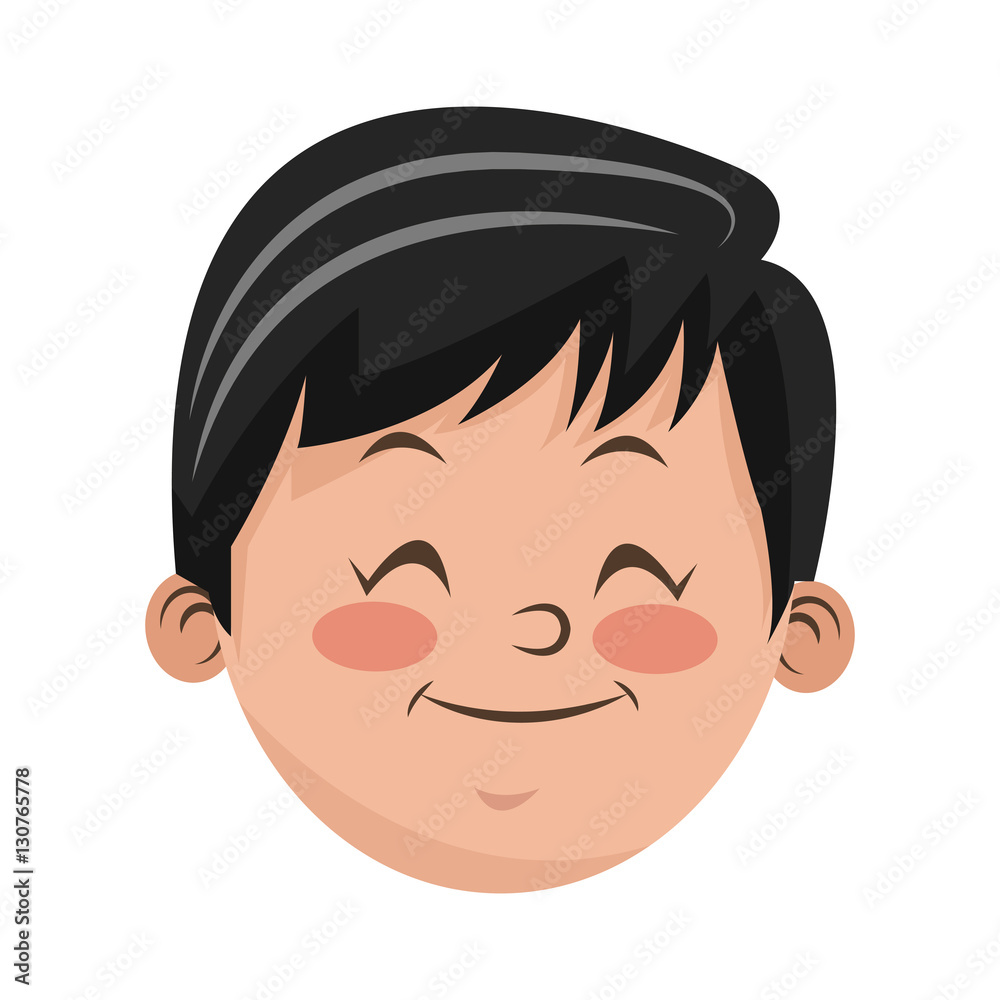 Boy cartoon icon. Kid childhood little and people theme. Isolated design. Vector illustration Boy cartoon icon. Kid childhood little and people theme. Isolated design. Vector illustration