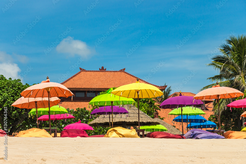 Nusa Dua beach in Bali, Indonesia