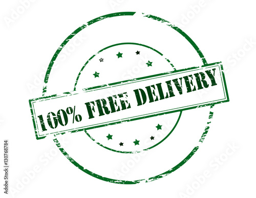 One hundred percent free delivery