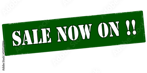 Sale now on