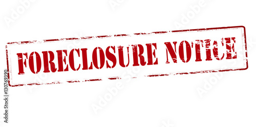 Forclosure notice