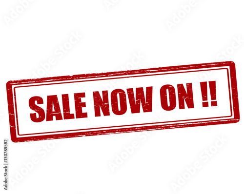 Sale now on