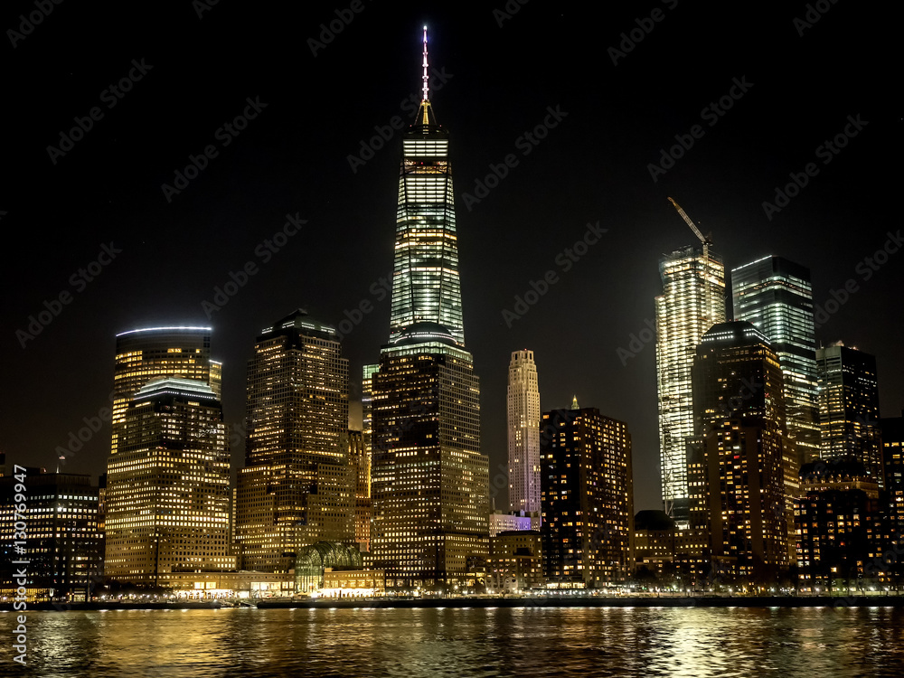 Obraz premium Lower Manhattan in New York City