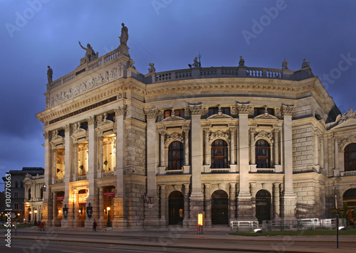 Burgtheater (Court Theatre) in Vienna. Austria