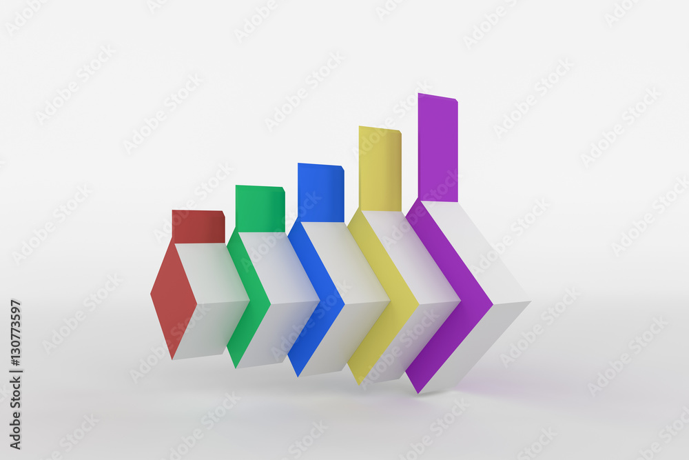 3d rendering of process concept info graphic deisign 3d rendering of process concept info graphic deisign
