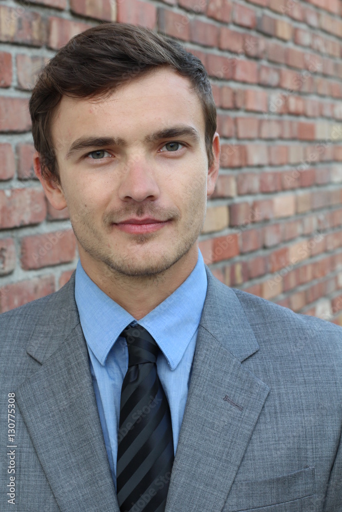 Distinguished businessman wearing a formal outfit Distinguished businessman wearing a formal outfit