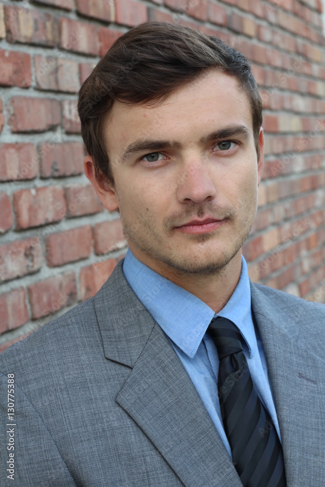 Hard worker trustable looking businessman Hard worker trustable looking businessman