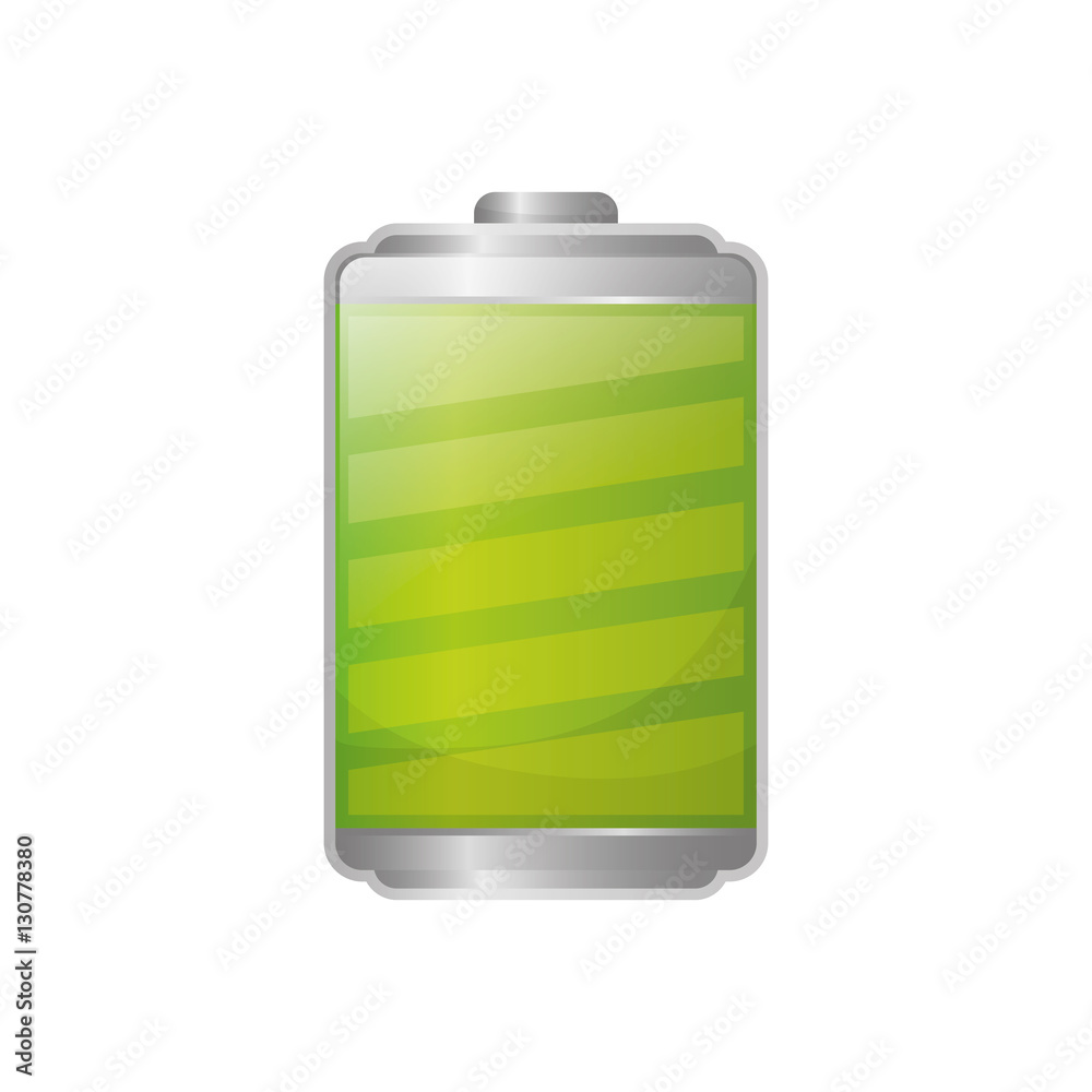 Rechargeable electric battery icon vector illustration graphic design Rechargeable electric battery icon vector illustration graphic design
