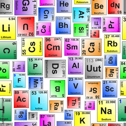 Colored Elements Background