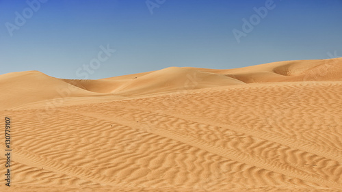 Desert sand and dunes