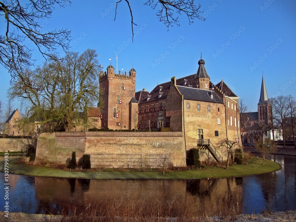 Fototapeta premium Schloss Huis Bergh in s-Heerenberg 