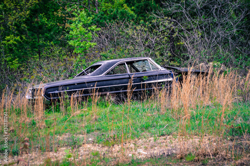 Junk yard cars