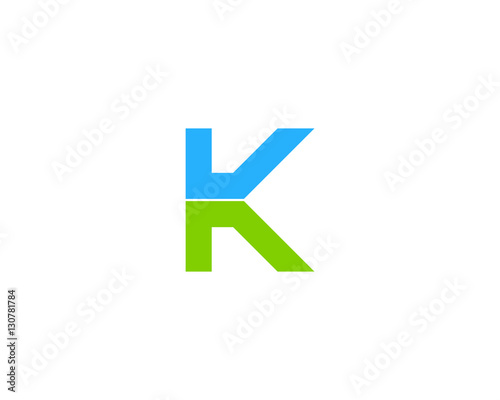 Free Download Letter K Flip Logo Design Element - GFXLoad