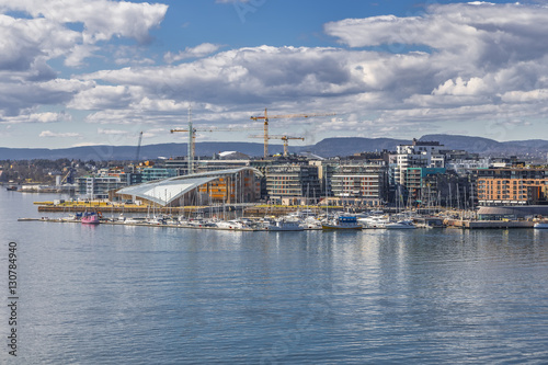 Landscape with the image of Oslo