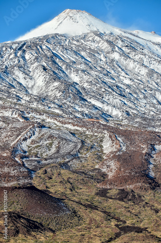 Desert Landscape in Volcan Teide National Park photo