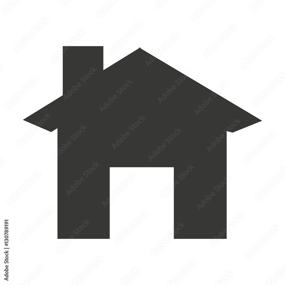 house silhouette isolated icon vector illustration design house silhouette isolated icon vector illustration design