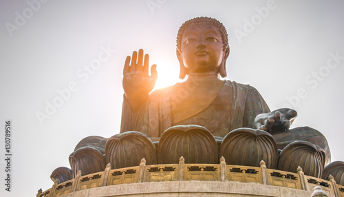 Tian tan buddha in Hong Kong