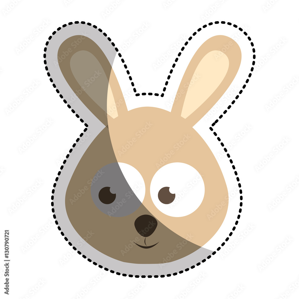 cute rabbit tender character vector illustration design cute rabbit tender character vector illustration design