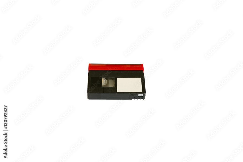 Red-black mini DV cassette Red-black mini DV cassette