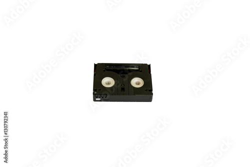 Red-black mini DV cassette