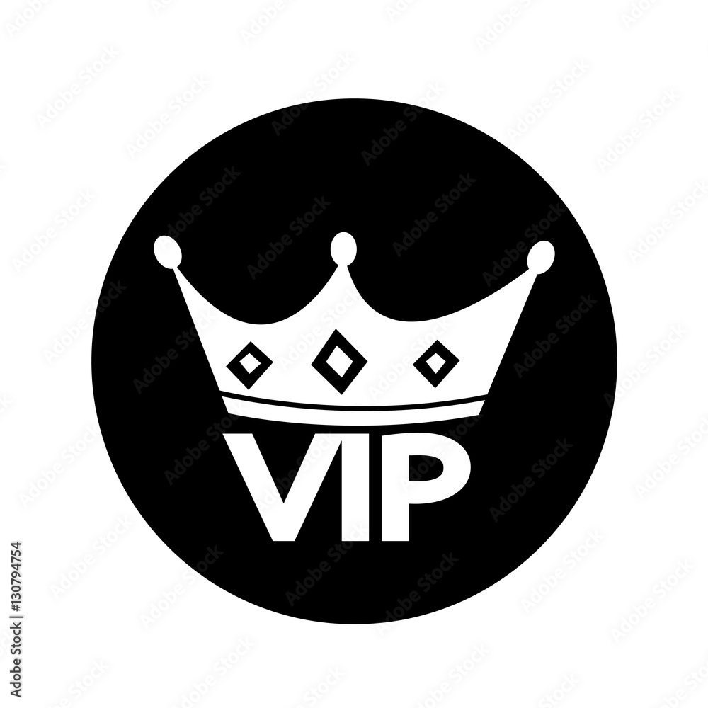 VIP Membership icon illustration design
