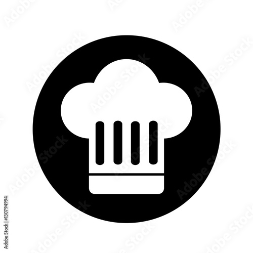 Chef hat icon illustration design