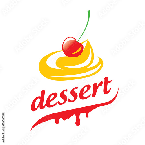 vector logo dessert