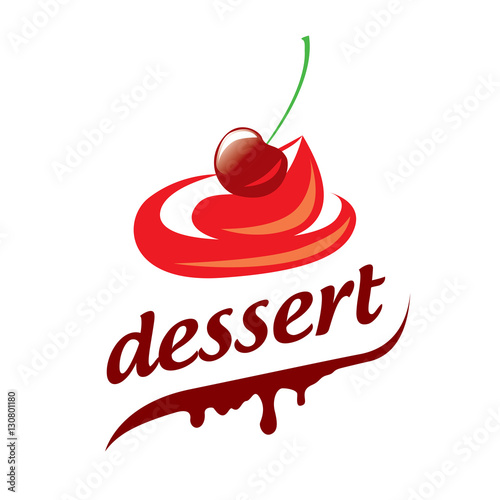 vector logo dessert